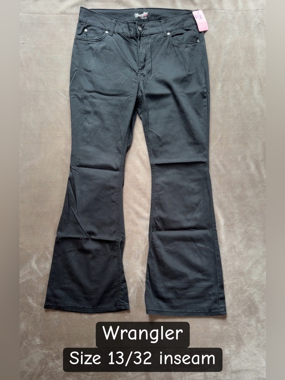 Wrangler Black Flared Women's Jeans